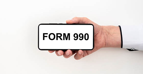 Thinking Ahead to Your Next Form 990